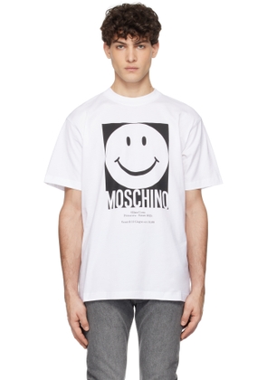 Moschino White Smile T-shirt