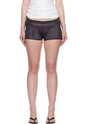 Paloma Wool Gray Jed Shorts