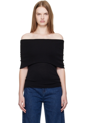 La Collection Black Scarlet Top