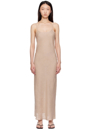 Baserange Beige Dydine Maxi Dress