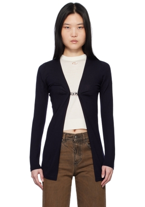 Diesel Navy M-Pierry-Long Cardigan