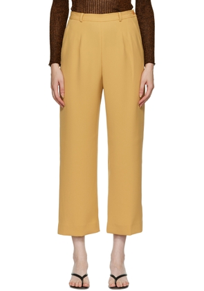 Maiden Name SSENSE Exclusive Yellow Alix Trousers