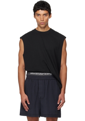 Alexander Wang Black Muscle Tank Top