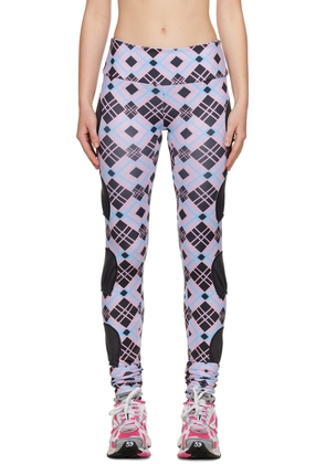 Chopova Lowena SSENSE Exclusive Black & Pink 'Tennis Ball' Leggings