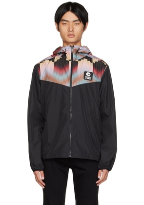 Marcelo Burlon County of Milan Black Printed Jacket