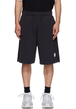 VETEMENTS Black Polizei Molton Shorts