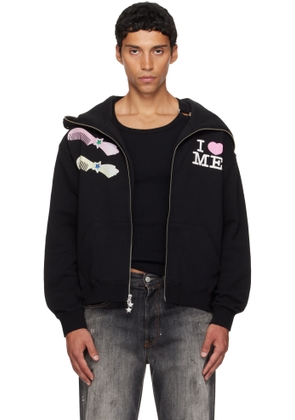 Ashley Williams Black Butterfly Hoodie