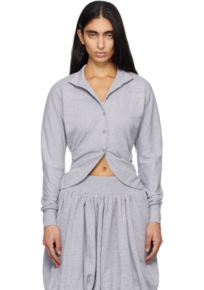 Renaissance Renaissance Gray Polina 25 Cardigan