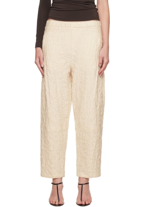 Max Mara Beige Alamo Trousers