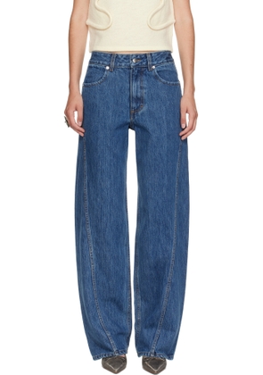 Eckhaus Latta Blue Bend Jeans