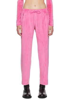 PRISCAVera Pink Vented Lounge Pants