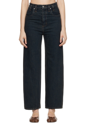 Eckhaus Latta Blue Baggy Jeans