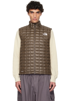 The North Face Brown THERMOBALL Vest