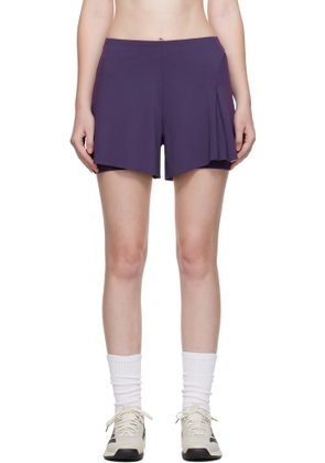 Y-3 Purple US Open Tennis Match Pro Sport Shorts