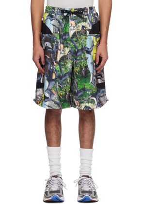 Perks and Mini Multicolor 'P.A.M.' Real Tree Mesh Shorts