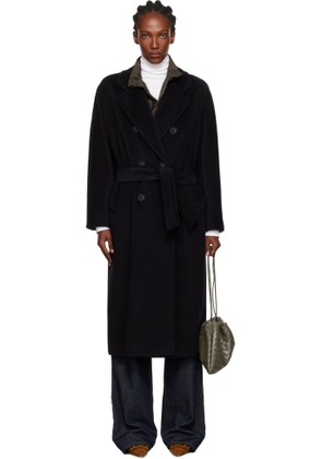 Max Mara Black Madame Coat