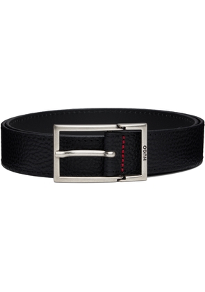 Hugo Black Leather Belt