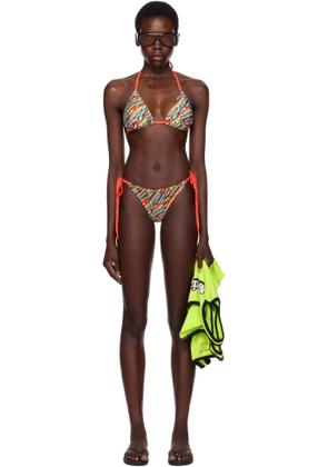 Martine Rose SSENSE Exclusive Multicolor Logo Bikini