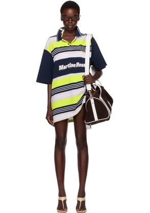Martine Rose SSENSE Exclusive Multicolor Oversized Paneled Polo