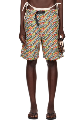 Martine Rose SSENSE Exclusive Multicolor Board Swim Shorts