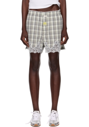 Martine Rose SSENSE Exclusive Gray French Knickers Shorts