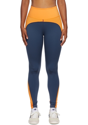 7 DAYS Active Orange Rivet Sport Leggings