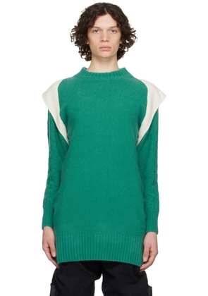 Kiko Kostadinov Green Imagro Sweater