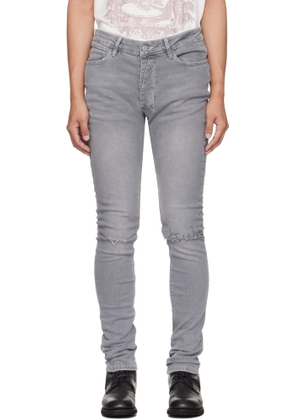 Ksubi Gray Van Winkle Thrifted Jeans