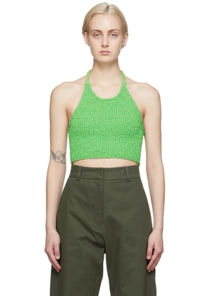 Arch The Green Halter Neck Tank Top