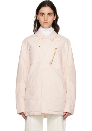 Objects IV Life Pink Spread Collar Jacket