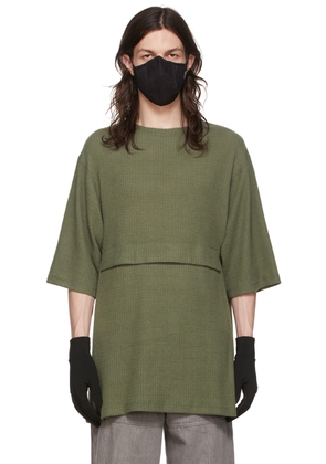 BRYAN JIMENÈZ SSENSE Exclusive Green T-Shirt