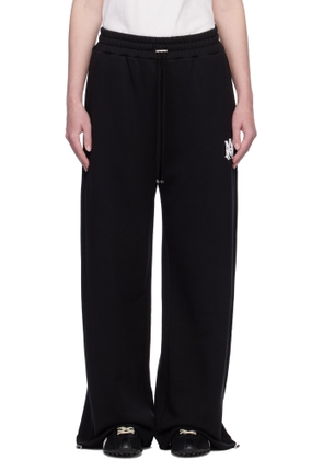 AMIRI Black MA Core Logo Flare Lounge Pants