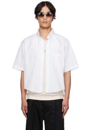 Maison Margiela White Short-Sleeved Shirt