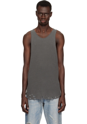 John Elliott Gray Folsom Thermal Tank Top