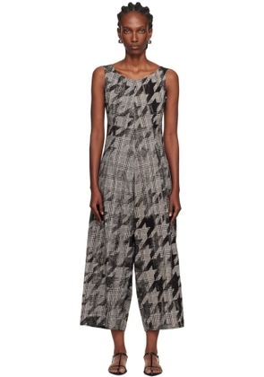 Y's Black U-Overalls Jumpsuit