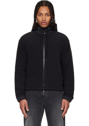 Moncler Grenoble Black Polartec® Zip-Up Hoodie