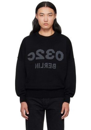 032c Black Selfie Sweater