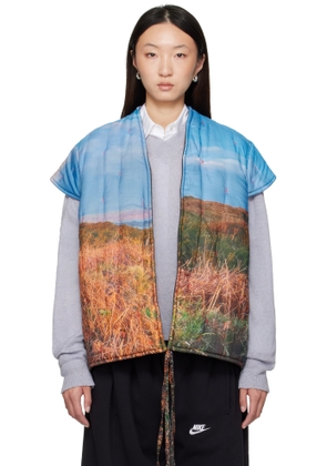 Bless Blue Lining Vest