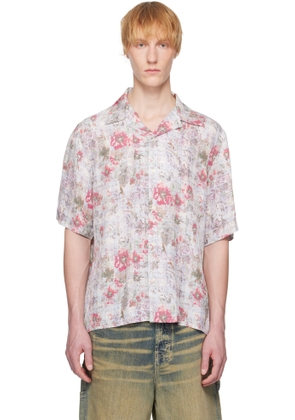 Diesel Pink & Blue S-Leys Shirt