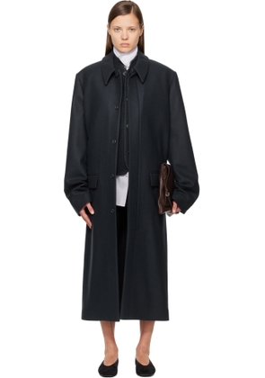 Rier Black Loden Coat