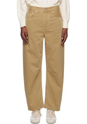 Citizens of Humanity Tan Miro Relaxed Jeans