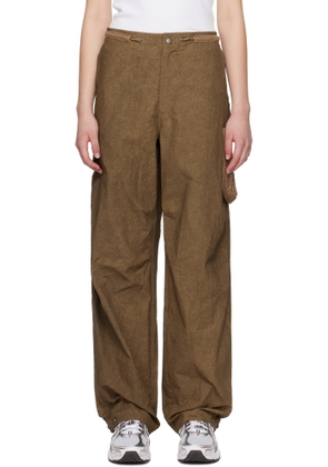 Dime Brown Trooper Trousers