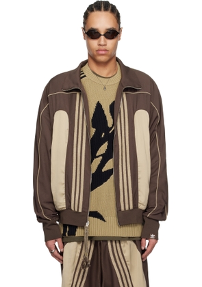 Song for the Mute Brown adidas Originals Edition 005 Woven Track Jacket