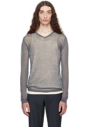 Paloma Wool Gray Losa Sweater
