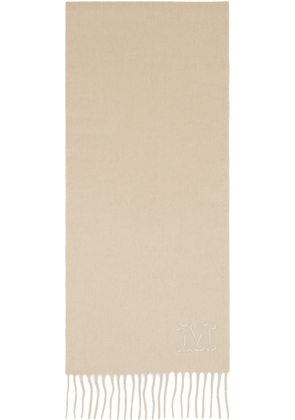 Max Mara Beige Clara Scarf