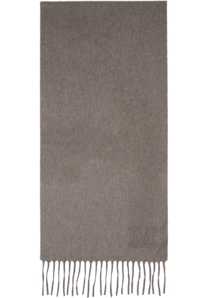 Max Mara Gray Wsdalia Scarf