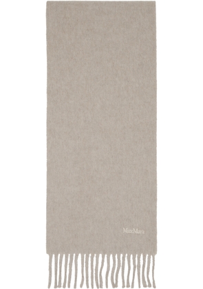 Max Mara Beige Scilli Scarf