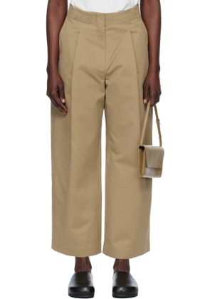 Studio Nicholson Tan Dordoni Trousers