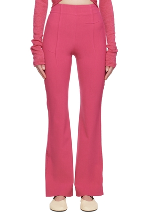Talia Byre Pink Tailored Trousers