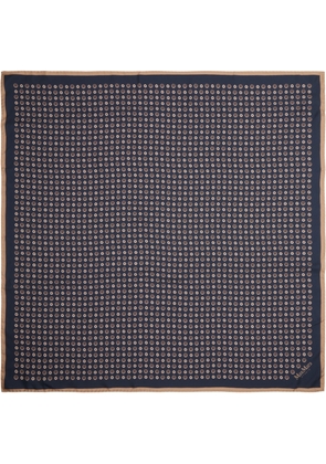 Max Mara Navy Lontra Scarf